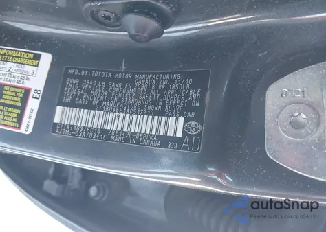 2010 Toyota Corolla Le from USA, damaged, VIN 2T1BU4EE1AC517713